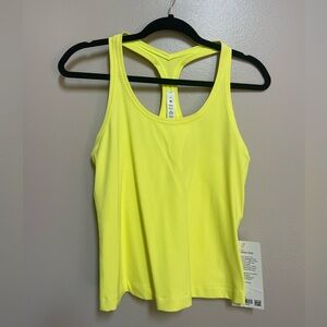 Lululemon cool racerback short tank top in Electric Lemon